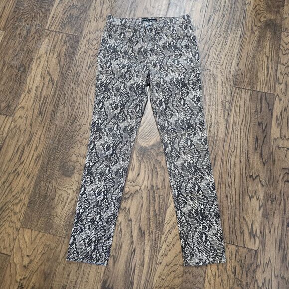 VERONICA BEARD 'Kate' Snake-Print High-Rise Skinny Jeans Size 2/26 - Picture 5 of 5